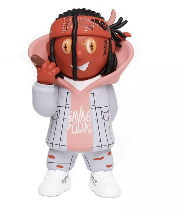 Glo Gang Fredo Glo Man Vinyl Toy Limited SOLD OUT