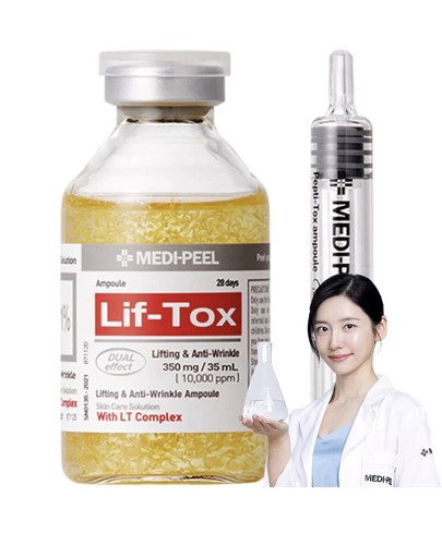 MEDI PEEL Lift-Tox Ampolla 30 ml Antienvejecimiento Arrugas Reafirmante Elasticidad K-Beauty - Imagen 2 de 6