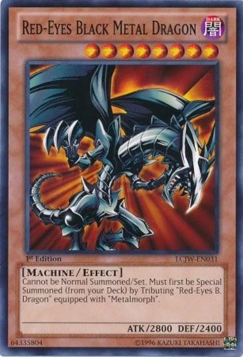 Red-Eyes Black Metal Dragon 1st X Lcjw 1 Common Mint English New yugioh Cards Red-Eyes Black Metal Dragon 1st X Lcjw 1 Common Mint English New yugioh Cards