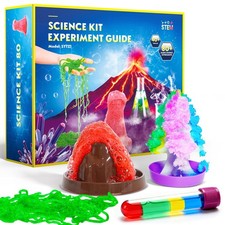 80 Science Experiment Kit for Kids Ages 8 , Birthday Gift Ideas Blue