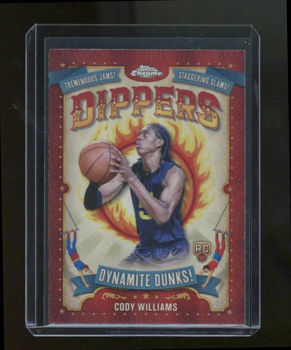 Cody Williams 2024-25 Topps Chrome Case Hit SSP Dippers