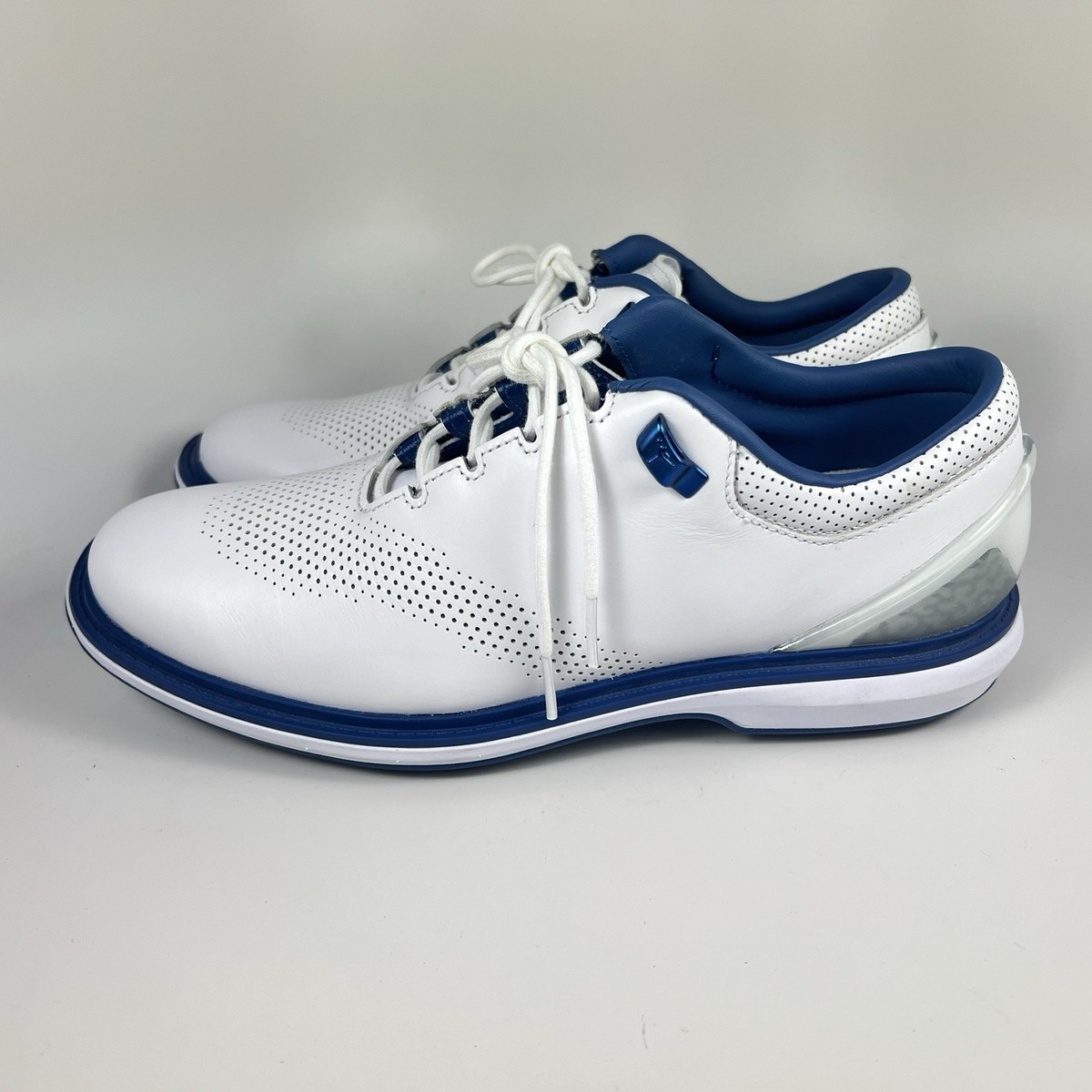 Nike Air Jordan ADG 4 GOLF Shoe 'WHITE FRENCH BLUE' Men's US Size