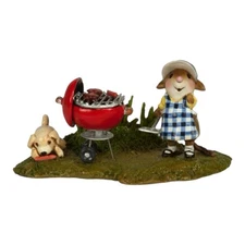 Wee Forest Folk Retired Grill Mouster Only Made for One Month