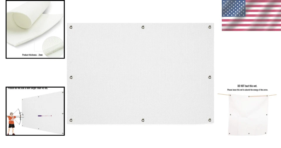 2mm Archery Backstop, Easy Arrow Removal - Photo 2/4