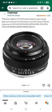 TTArtisan 50mm F2 Full Frame Camera Lens