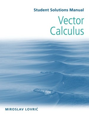 Student Solutions Manual to accompany Vector Calculus - Wiley 2007 - GOOD