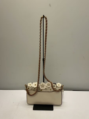 COACH Tea Rose Appliqué Dinky Crossbody Shoulder Bag Hand bag