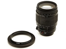 Obiettivo zoom Sigma 1:3.8-5.6 / 28-200 mm per canon FD - difettoso!