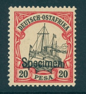 DOA Specimen Mi. Nr. 18 SP ungebraucht einwandfrei 150 Euro