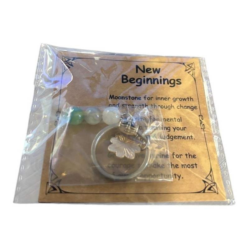 New Beginnings Keychain NWT