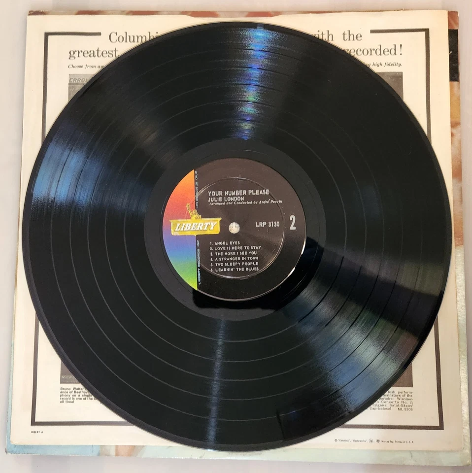 Julie London-Your Number Please... Liberty Records LRP 3130 Vinyl/Excellent - Image 3 of 4