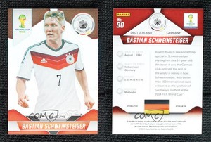 2014 Panini Prizm World Cup Silver Prizm Bastian Schweinsteiger #90