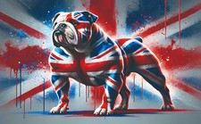 BRAND NEW UNION JACK Great Britain Bulldog Flag 5 x 3 foot