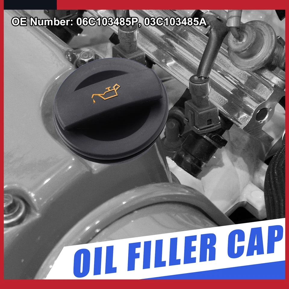 Pack of 1 for Volkswagen CC 2009-2012 Fuel Tank Cap Gas Oil Filler Plug Cover - Image 2 of 4