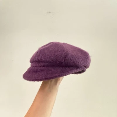 Vintage 2000s Purple newsboy cap - Image 1 of 4