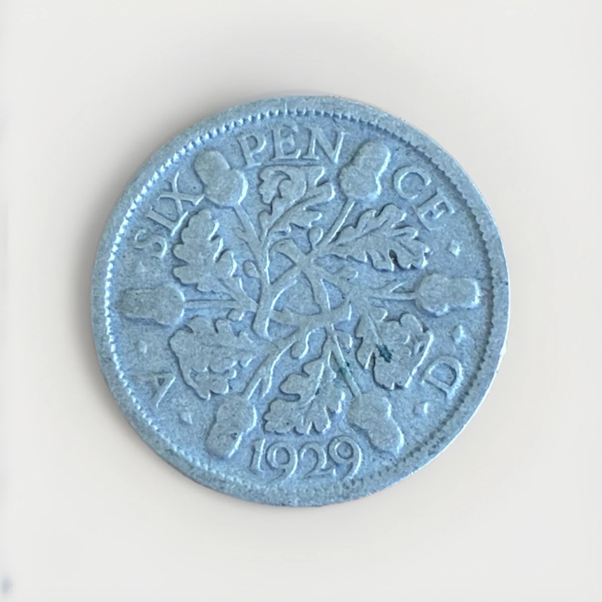 银色1929 年英国硬币| eBay