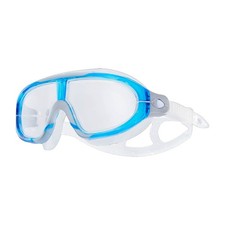 TYR Unisex Orion Comfortable Swim Mask Adult Fit, For Ages 16 , Clear/Blue