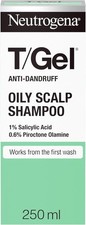 Image of Neutrogena T/Gel Anti Dandruff Shampoo for Oily Scalp and 250 ml (Pack of 1) 