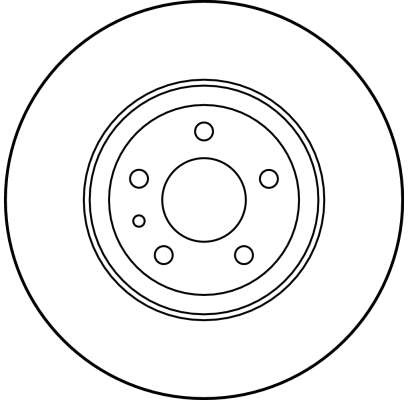 2x BRAKE DISC DF1749 FOR ALFA ROMEO 147 GT/V 164 156/Sportwagon SPIDER GTV 1.9L - Picture 3 of 16