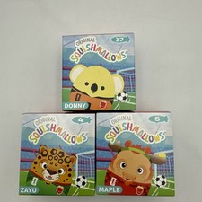McDonalds Squishmallows FIFA World Cup 2026 Plush Lot 4 Zayu 5 Maple 17 Donny