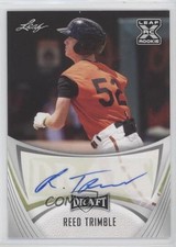 2021 Leaf Draft Base Auto Reed Trimble #BA-RT1 Auto 0h29