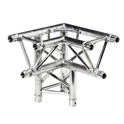 Global Truss TR-4093-U/R 1.64Ft 3-Way Triangular 90 Degree Corner Truss Section