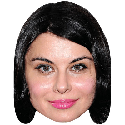 Oksana Lada (Lipstick) Celebrity Mask, Flat Card Face, Fancy Dress Mask