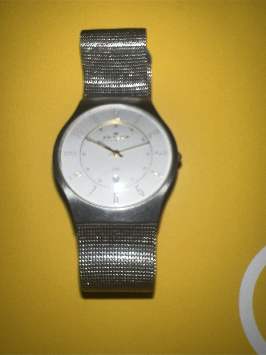 Skagen 233XLSGS 233XLSS Wrist Watch for Men for sale online | eBay