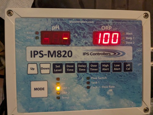 IPS M820 Regolatore automatico di pH e doppio ORP ed extra - Foto 4 di 11
