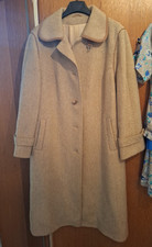 Original Damen Mantel L/XL Beige Fischgrät 1...