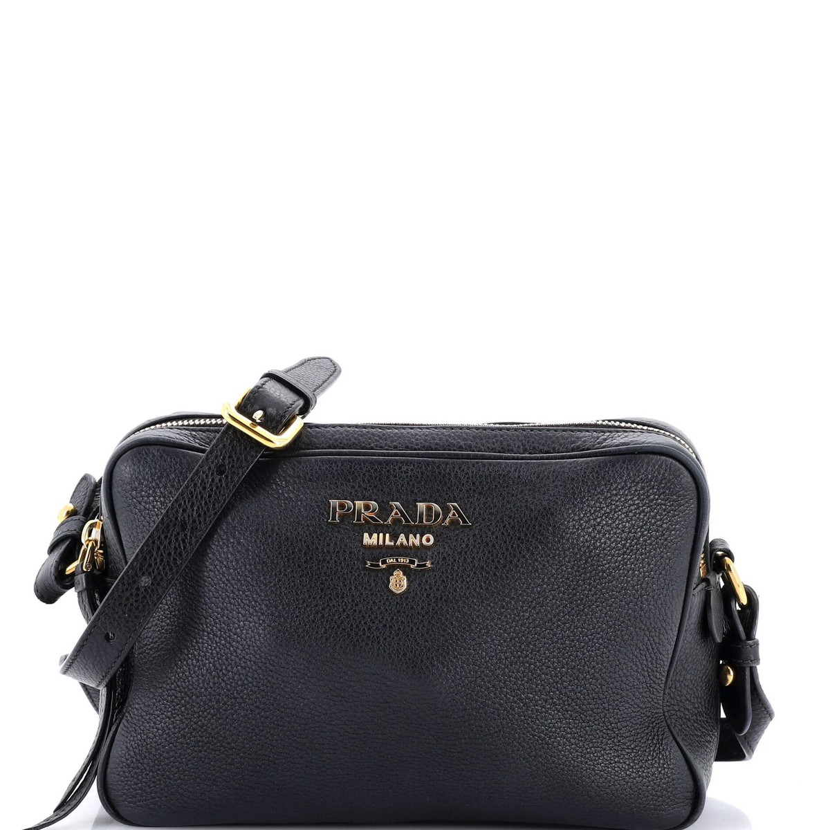 PRADA バック Prada Double Zip Camera Bag Vitello Phenix Medium | eBay