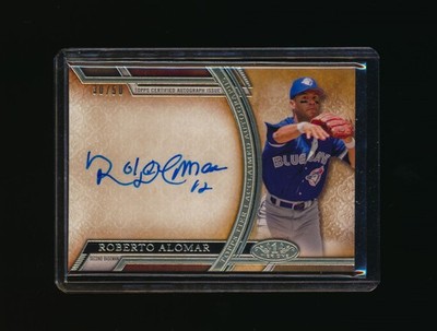 2015 Topps Tier One Acclaimed Autographs Roberto Alomar AUTO 30/50 *2939
