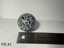 Perthshire Paperweight Millefiori Crieff Scotland Multi Cane