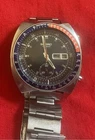VINTAGE 1973 SEIKO 6139-6005 POGUE PEPSI BLUE AUTOMATIC CHRONOGRAPH 17 JEWELS
