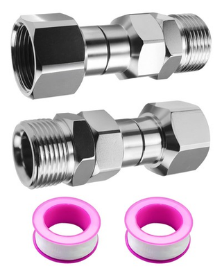 #ad Pressure Washer Swivel Fitting 5000 PSI M22 14mm Male to M22 Female Connector... $22.83