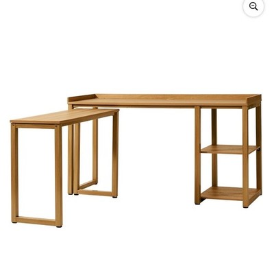 Better Homes & Gardens Ezra Modular L Desk w/ 2-Cube Storage