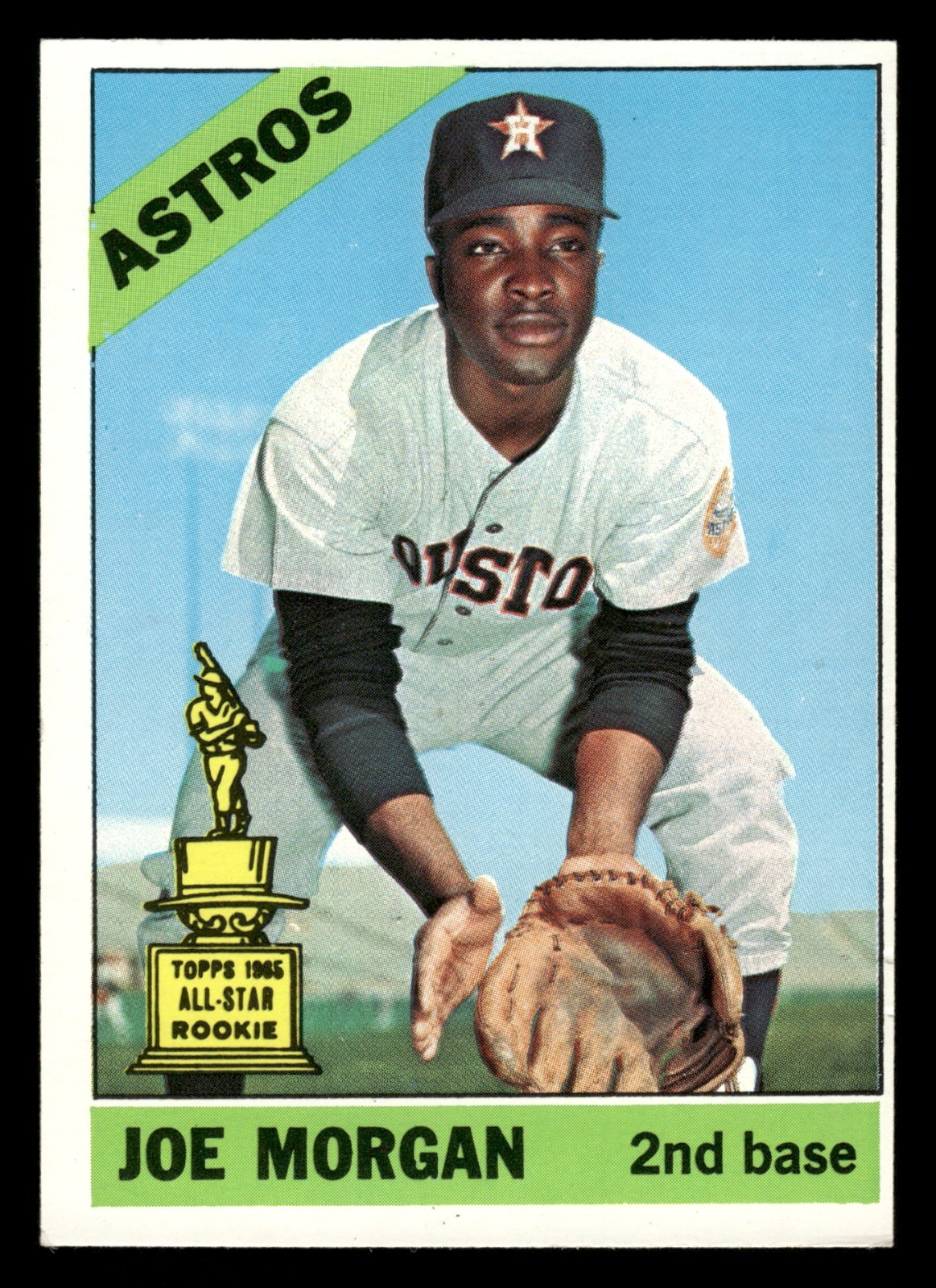 1966 Topps Baseball Card #195 Joe Morgan