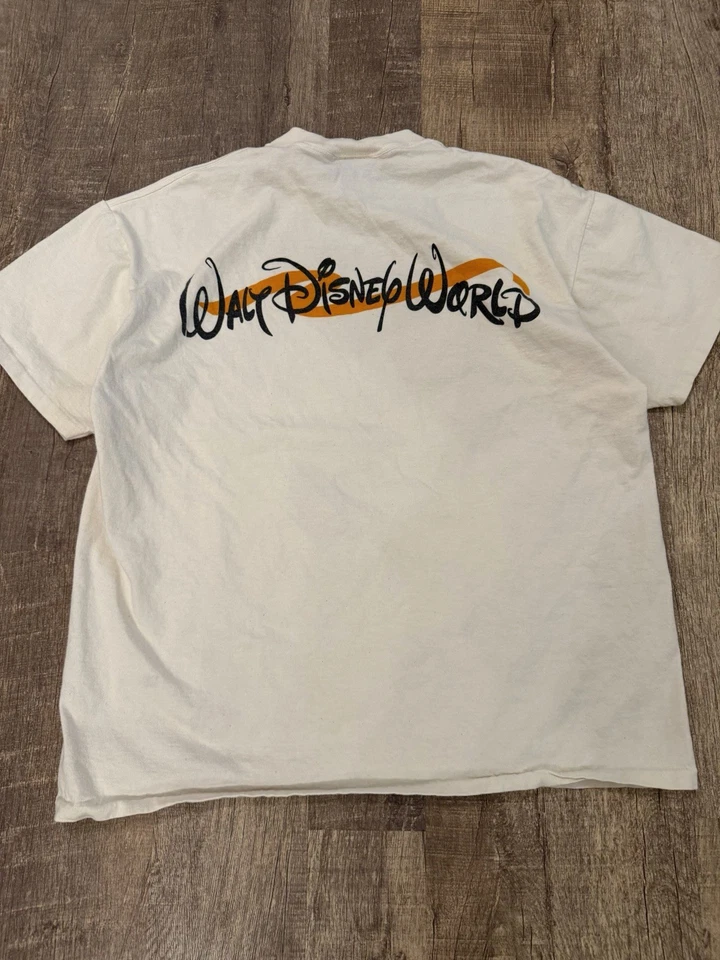 Camiseta vintage años 90 Disney cara completa impresión tigger cosida única Foto 2 de 4