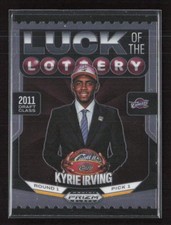 2024-25 Panini Prizm Black #10 Kyrie Irving Luck of the Lottery Cavaliers (I)