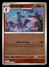 Ceruledge 020/094 Uncommon Phantasmal Flames Pokemon Reverse Holo Near Mint