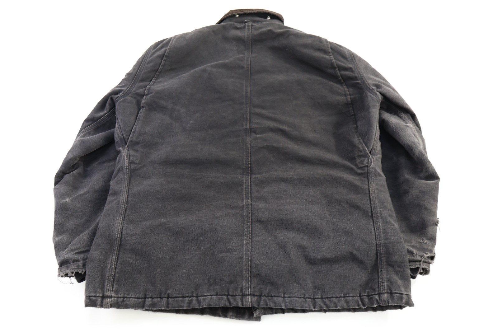 Carhartt Logo Patch Black Full Zip Jacket thumbnail 2