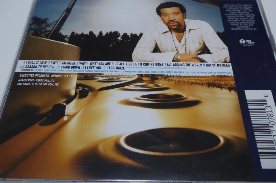 LIONEL RICHIE coming home VG/VG (CD Album, Pop, The Island Def Jam Music Group) - Bild 2 von 2