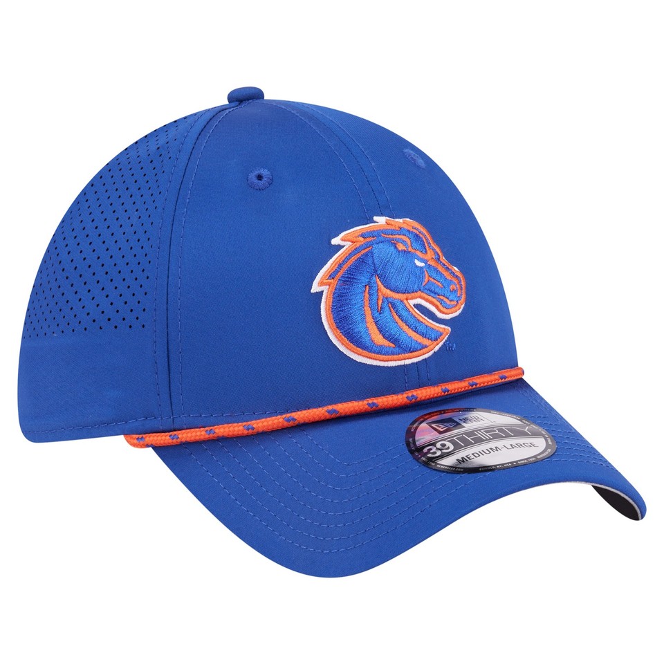 Men's New Era Royal Boise State Broncos Rope 39THIRTY Flex Hat | eBay