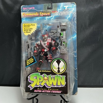Spawn Deluxe Edition Commando Spawn Action Figure McFarlane Toys Sealed - Read