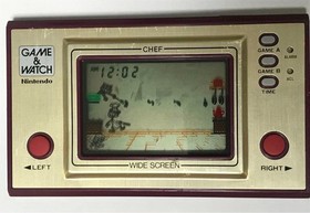 NINTENDO Game & Watch CHEF FP-24 Wide Screen  [Polarizing Replaced]
