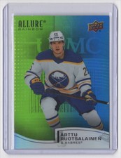 #R-8 Arttu Ruotsalainen 2021-22 Upper Deck Allure Rainbow Green-Blue 034/299