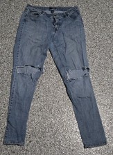 A New Approach blue cotton women's jeans size 12