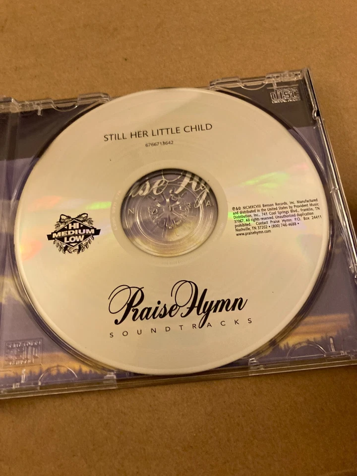 Still Her Little Child by Praise Hymn Soundtracks (CD, 1998) Foto 4 de 4