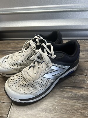 New Balance MW847v4 (MW847LW4) Walking Shoe, Arctic Fox/Black/Royal, Size 14 EE
