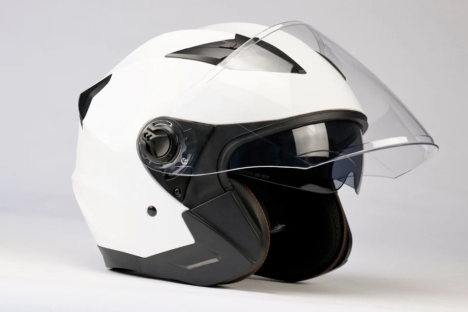 BNO Jet-One Jethelm Motorrad Roller Helm integr. Sonnenblende S M L XL,  22-06, - Bild 4 von 4